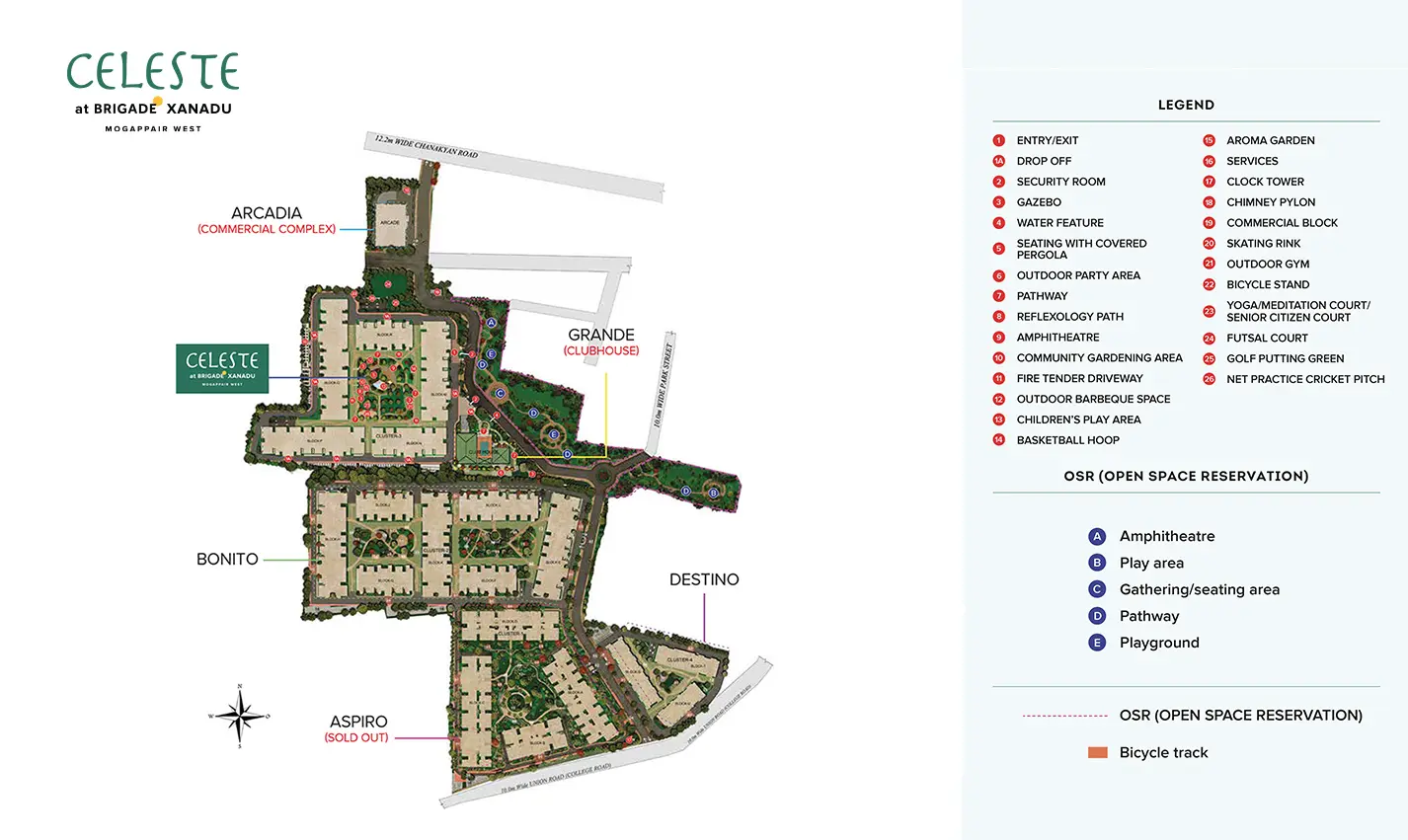 Brigade Xanadu Floor Plan 1