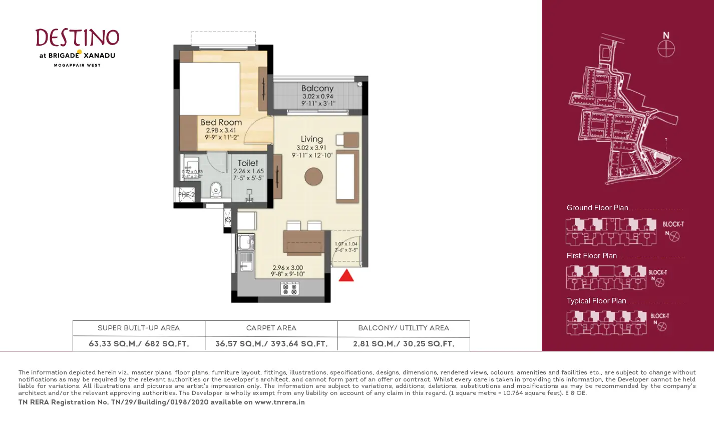 Brigade Xanadu Floor Plan 5