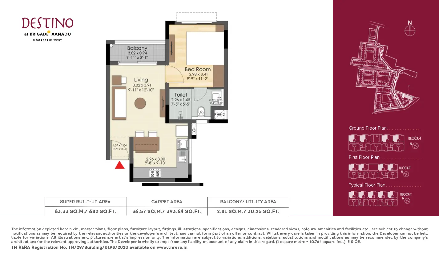 Brigade Xanadu Floor Plan 6