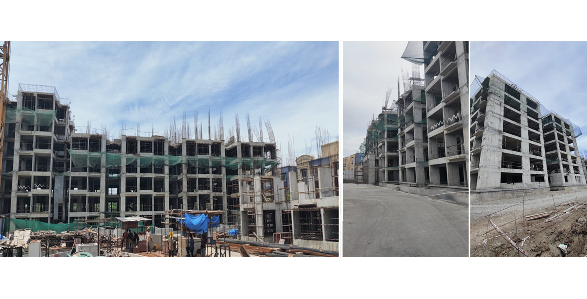 Brigade Xanadu Bonito E : Structure work for 6th & Terrace floor in progress. Blockwork in progress. – Status as of June 2023