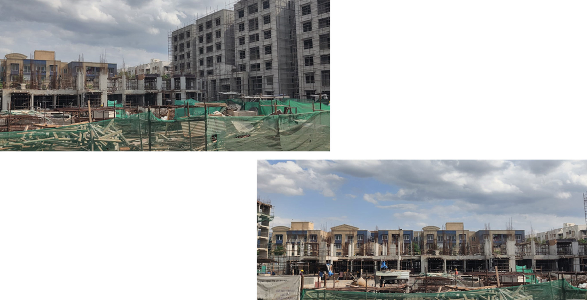 Brigade Xanadu Bonito Block F : Structural work for 2nd floor work in progress – Status as of July 2023