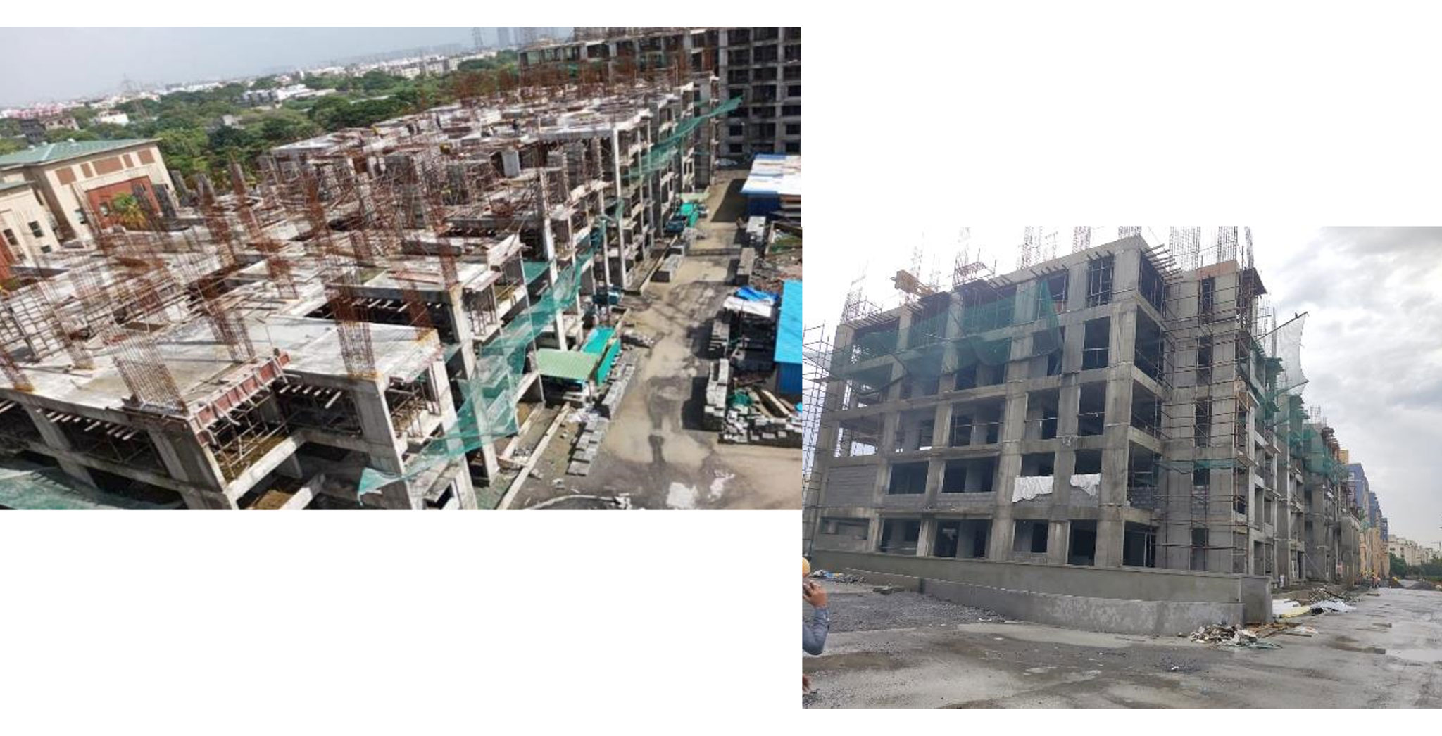 Brigade Xanadu Bonito Block L : Structural work - 5th & 6th floor in progress. Block work activity in progress – Status as of November 2023