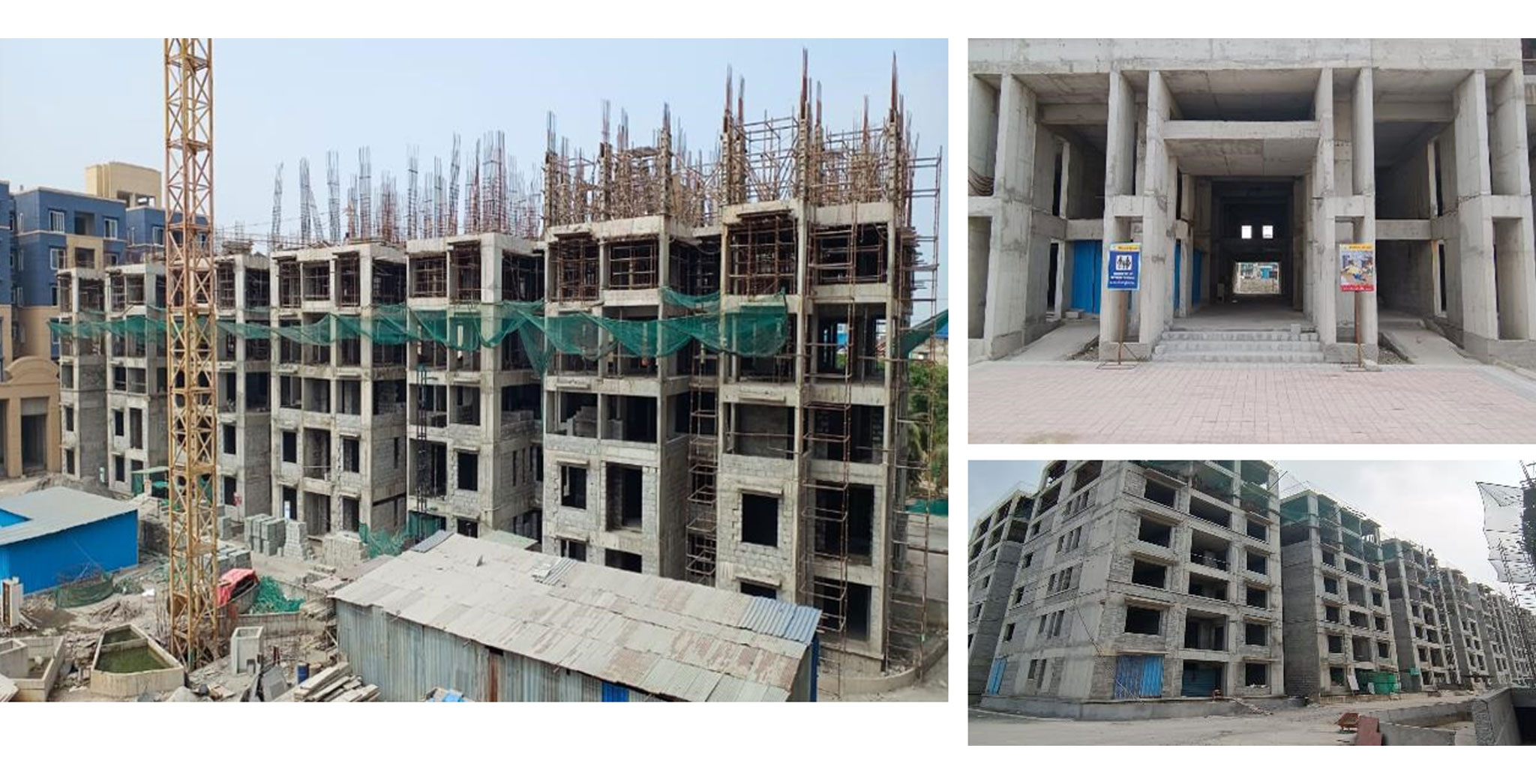 Brigade Xanadu Bonito Block L : Structural work - 6th floor in progress. Block work activity Ground & 1st floor completed, 2nd floor in progress – Status as of December 2023