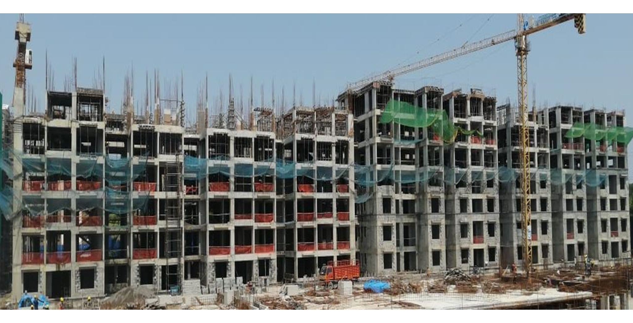 Brigade Xanadu Celeste Block Q : 6th & terrace floor slab works are in progress – Status as of August 2023